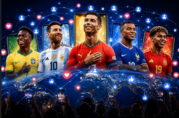 <i>Los jugadores de fútbol se han convertido en las plataformas de contenido más poderosas del deporte mundial. Foto de cortesía</i>