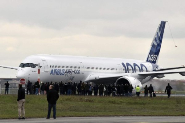 Airbus presenta al nuevo A350-1000 para desafiar al Boeing 777