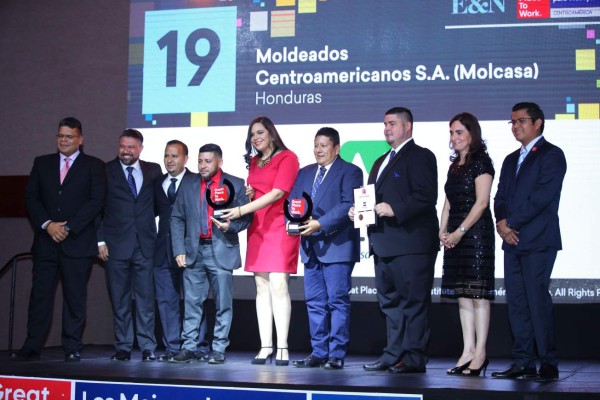 FOTOGALERÍA: Así se vivió la gala de Los Mejores Lugares para Trabajar en Centroamérica y Caribe 2019