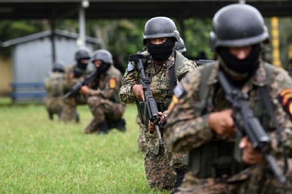 Batallones élite listos para la guerra antipandillas en El Salvador