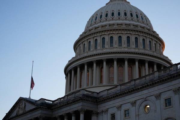 Fotografía del Capitolio de Estados Unidos. EFE/Aaron Schwartz