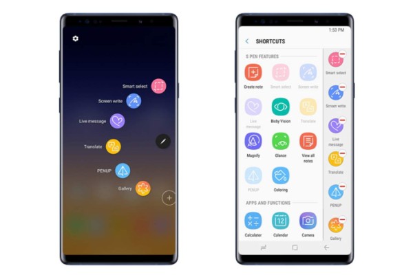 Cuatro consejos para aprovechar al máximo el poderoso S Pen del Galaxy Note9