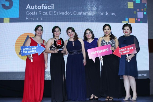 FOTOGALERÍA: Así se vivió la gala de Los Mejores Lugares para Trabajar en Centroamérica y Caribe 2019