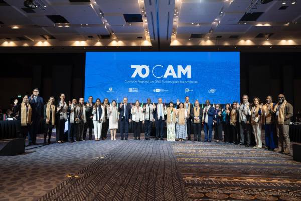La Comisión Regional de ONU Turismo para las Américas (CAM) comenzó a delinear en Lima su plan de trabajo para el periodo 2026-2027 con la perspectiva de impulsar el turismo sostenible. Foto de cortesía