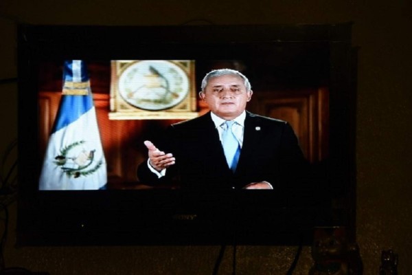 Frustración en Guatemala por negativa de Otto Pérez a renunciar