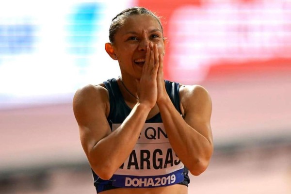 Costarricense Andrea Vargas logra quinto lugar en Mundial de Atletismo en Doha