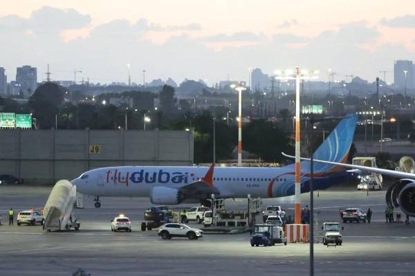 <i>El incidente involucró al vuelo </i><i><b>FZ1073 de Flydubai</b></i><i>, que había </i><i><b>partido de Emiratos Árabes Unidos con destino a Tel Aviv</b></i><i>. (Foto: EFE)</i>