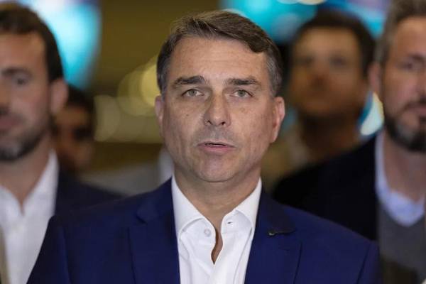 El candidato a la Presidencia de Brasil Flávio Bolsonaro. EFE/Isaac Fontana/Archivo