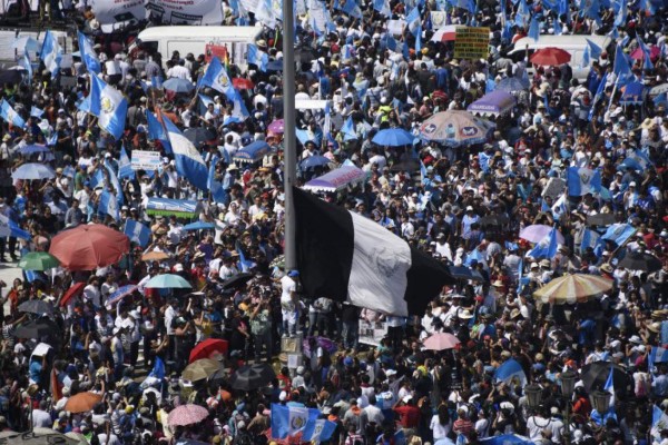 Guatemala: La Plaza se convirtió en un mosaico humano