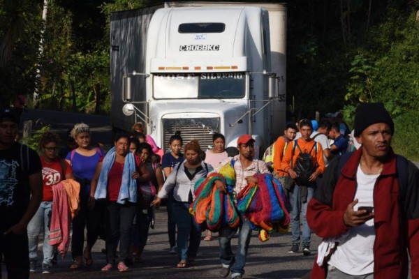 Guatemala atendió casi 7.000 migrantes centroamericanos en ruta a EEUU