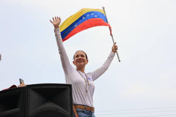 Los líderes centroamericanos destacaron el esfuerzo de María Corina Machado para defender la justicia en el país caribeño. Foto de cortesía