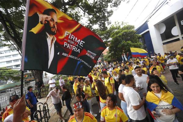 El registrador de Colombia (autoridad electoral), Hernán Penagos, hizo un llamado a la tranquilidad de la ciudadanía tras el resultado preliminar de la segunda vuelta de las elecciones presidenciales. FOTO EFE