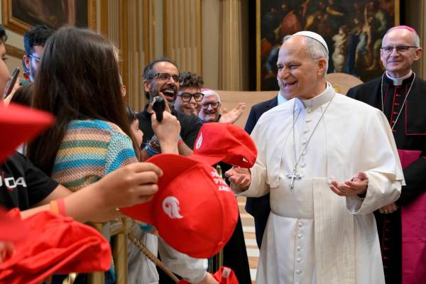 <i>El papa ha mostrado desde el inicio del pontificado su atención por la IA y tiene prevista la publicación inminente de una encíclica sobre el tema. Foto de cortesía</i>