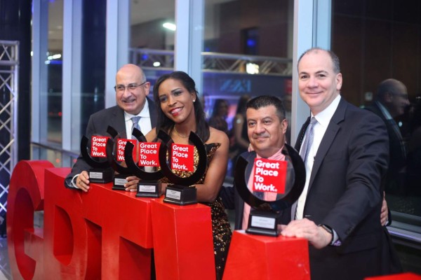 FOTOGALERÍA: Así se vivió la gala de Los Mejores Lugares para Trabajar en Centroamérica y Caribe 2019