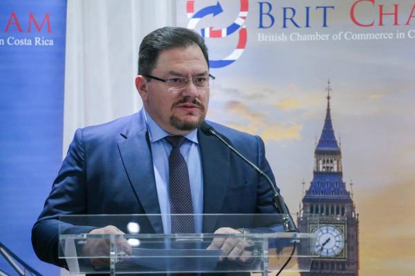 <i>Julio Lizano, actual presidente de la Junta Directiva de la Cámara de Comercio Británico-Costarricense. Foto de cortesía</i>
