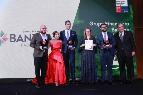 FOTOGALERÍA: Así se vivió la gala de Los Mejores Lugares para Trabajar en Centroamérica 2020