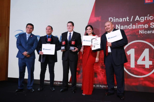 FOTOGALERÍA: Así se vivió la gala de Los Mejores Lugares para Trabajar en Centroamérica 2020