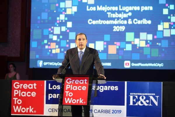 FOTOGALERÍA: Así se vivió la gala de Los Mejores Lugares para Trabajar en Centroamérica y Caribe 2019