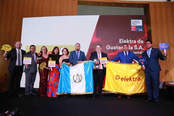 FOTOGALERÍA: Así se vivió la gala de Los Mejores Lugares para Trabajar en Centroamérica 2020