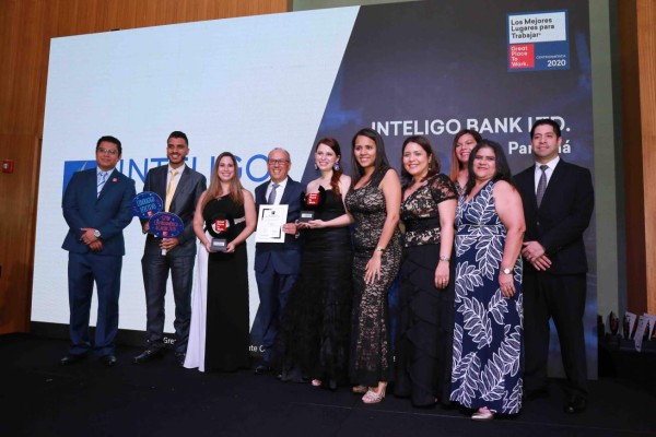 FOTOGALERÍA: Así se vivió la gala de Los Mejores Lugares para Trabajar en Centroamérica 2020