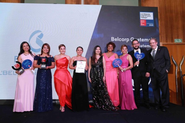 FOTOGALERÍA: Así se vivió la gala de Los Mejores Lugares para Trabajar en Centroamérica 2020
