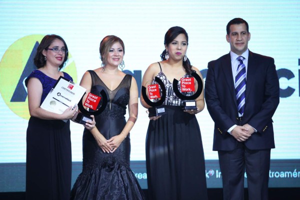 FOTOGALERÍA: Así se vivió la gala de Los Mejores Lugares para Trabajar en Centroamérica y Caribe 2019