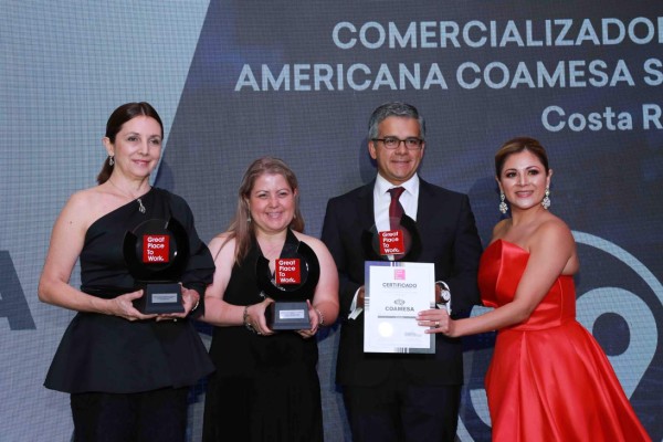 FOTOGALERÍA: Así se vivió la gala de Los Mejores Lugares para Trabajar en Centroamérica 2020