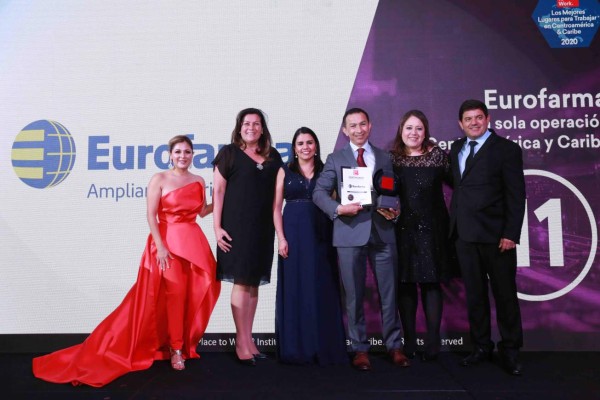 FOTOGALERÍA: Así se vivió la gala de Los Mejores Lugares para Trabajar en Centroamérica 2020