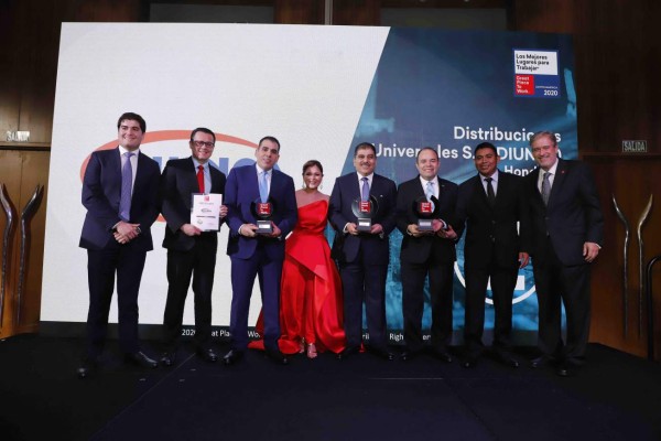 DIUNSA es la Mejor Empresa para Trabajar en Honduras