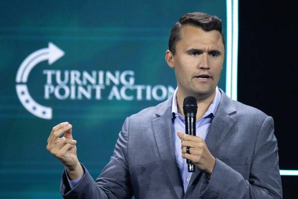<i>Fotografía de archivo del fundador de la organización conservadora Turning Point Action, Charlie Kirk. EFE/CRISTOBAL HERRERA-ULASHKEVICH</i>