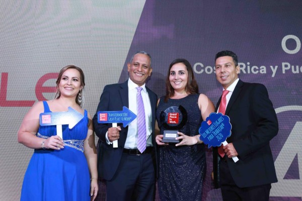 FOTOGALERÍA: Así se vivió la gala de Los Mejores Lugares para Trabajar en Centroamérica 2020