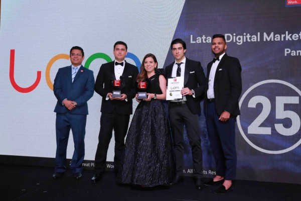 FOTOGALERÍA: Así se vivió la gala de Los Mejores Lugares para Trabajar en Centroamérica 2020