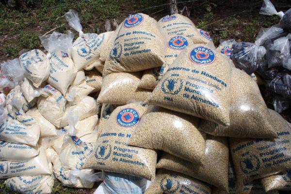 <i>El Programa Mundial de Alimentos está apoyando a 191.000 personas en Honduras, con asistencia alimentaria y transferencias monetarias para proteger su seguridad alimentaria. Foto de cortesía</i>