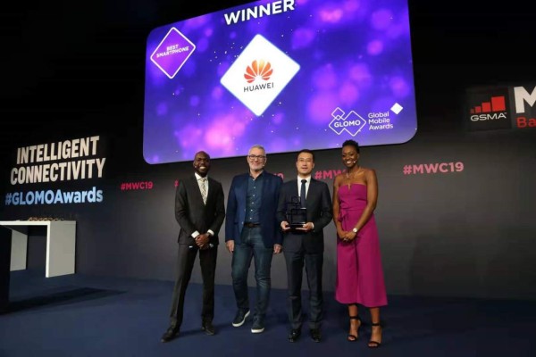 HUAWEI Mate 20 Pro gana premio al Mejor Smartphone en MWC 2019