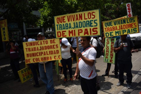 ¿Qué reclaman los centroamericanos en el Día del Trabajo?