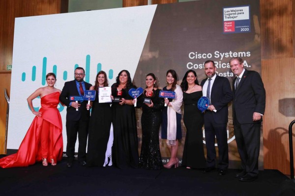 FOTOGALERÍA: Así se vivió la gala de Los Mejores Lugares para Trabajar en Centroamérica 2020