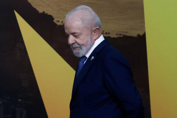 <i>El presidente de Brasil, Luiz Inácio Lula da Silva, en una foto de archivo. EFE/ Antonio Lacerda</i>