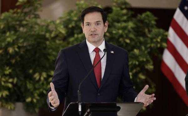 <i>El secretario de Estado de Estados Unidos, Marco Rubio. EFE/ Jeffrey Arguedas</i>