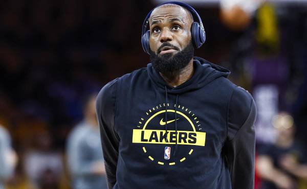 El jugador de Los Angeles Lakers LeBron James. EFE/EPA/CHRIS TORRES/Archivo