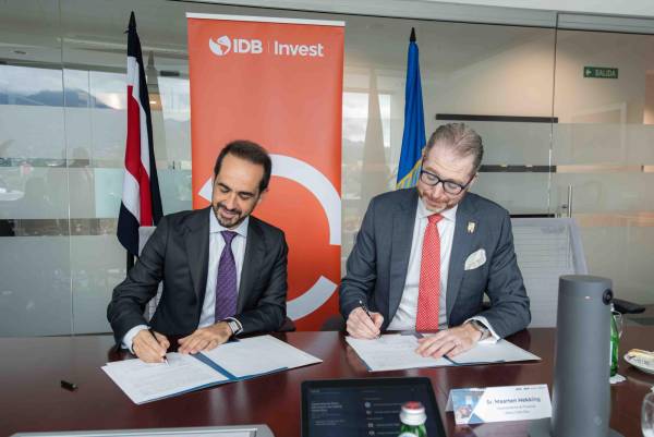 BID Invest otorga financiamiento por hasta US$100 millones para conectividad en Costa Rica