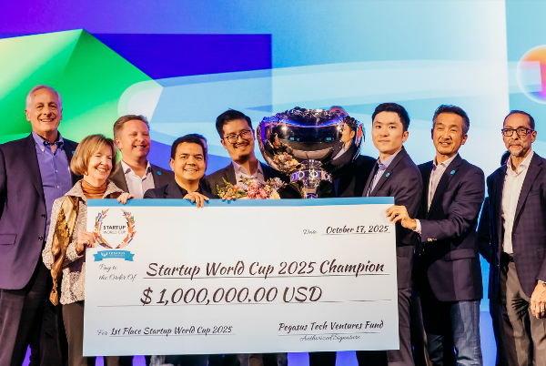 <i>La startup ganadora de la edición nacional representará a Guatemala en la final mundial del Startup World Cup en San Francisco. Foto de cortesía</i>