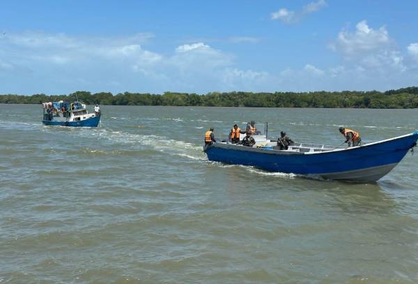 <i>La Fuerza Naval del Ejército de Nicaragua informó que suspendió el zarpe a las embarcaciones en el Caribe. Foto de cortesía</i>