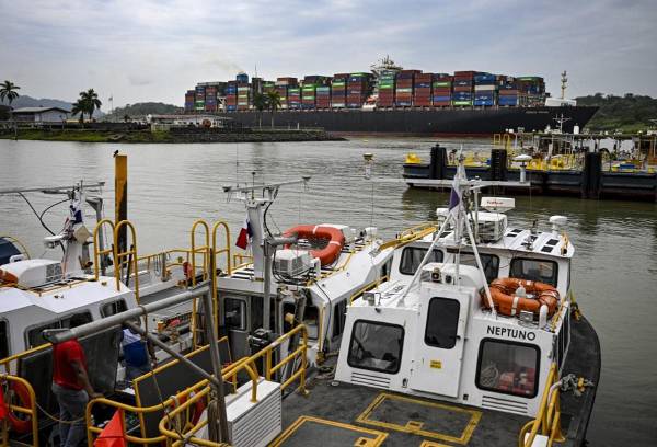 <i>El Canal de Panamá, de 82 kilómetros, conecta 180 rutas marítimas y 1.920 puertos en 170 países. Sus principales usuarios son Estados Unidos, China y Japón. FOTO ARCHIVO E&amp;N</i>