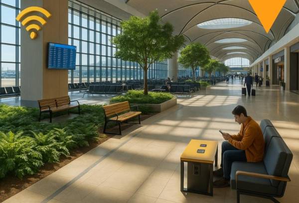 <i>Según el experto, el aumento de tráfico aéreo previsto exige intervenciones estratégicas que van más allá de la construcción de pistas o ampliación de estacionamientos. FOTO CORTESÍA / E&amp;N</i>
