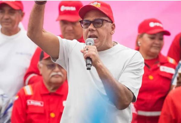 <i>Fotografía de archivo del presidente de la Asamblea Nacional de Venezuela (AN), Jorge Rodríguez. EFE/ Miguel Gutiérrez</i>
