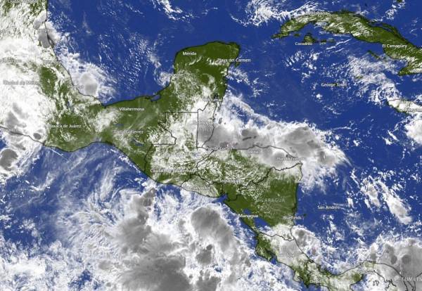 <i>Este fenómeno dejará lluvias tipo temporal para miércoles y jueves para territorio centroamericano. FOTO WINDY</i>