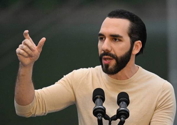 <i>Nayib Bukele busca la reelección presidencial. FOTO AFP</i>