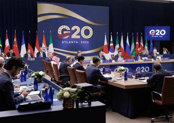 <i>El secretario de Estado estadounidense, Marco Rubio, describió un “momento crítico” para el mundo, en el marco de la reuniones del G20, que se celebran en Atlanta. (Foto: EFE)</i>