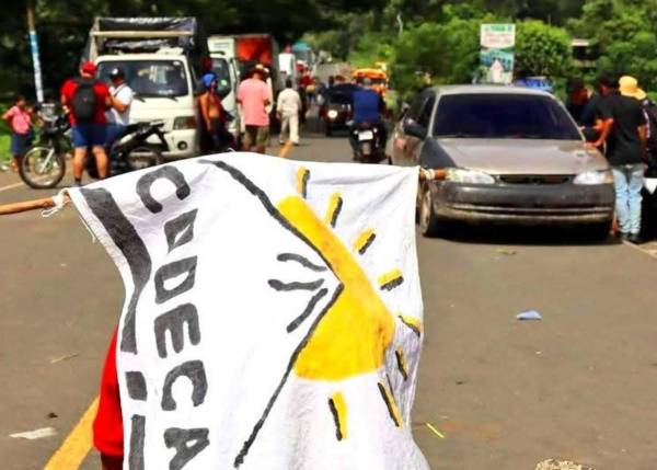 <i>El Comité de Desarrollo Campesino (Codeca) advirtió que realizará movilizaciones en 20 puntos. FOTO @GtCodeca</i>