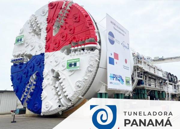 <i>La pieza se ha denominado 'Tuneladora Panamá'. Foto Metro de Panamá</i>